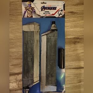 Thanos Battle Axe Marvel Avengers Costume Sword Prop Cosplay NEW